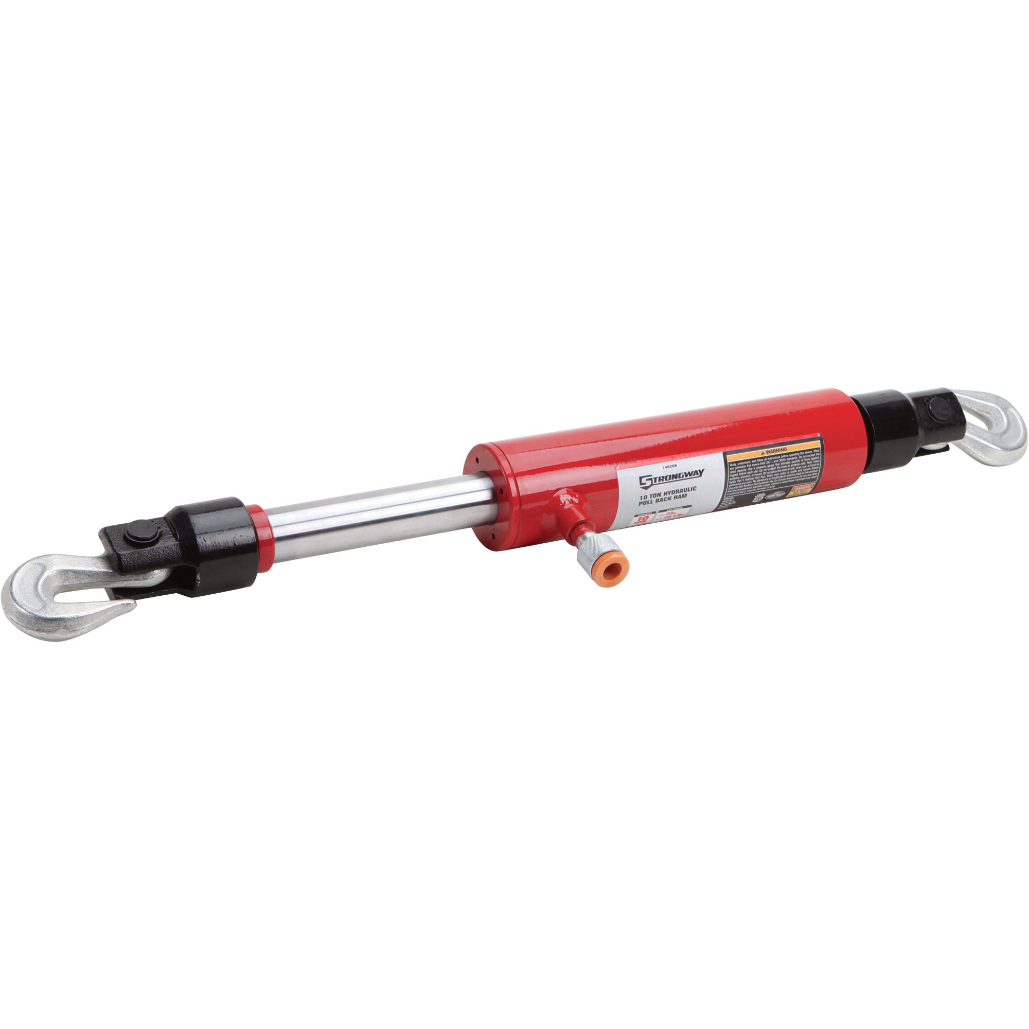 Strongway Hydraulic Pull Back Ram — 10-Ton Capacity